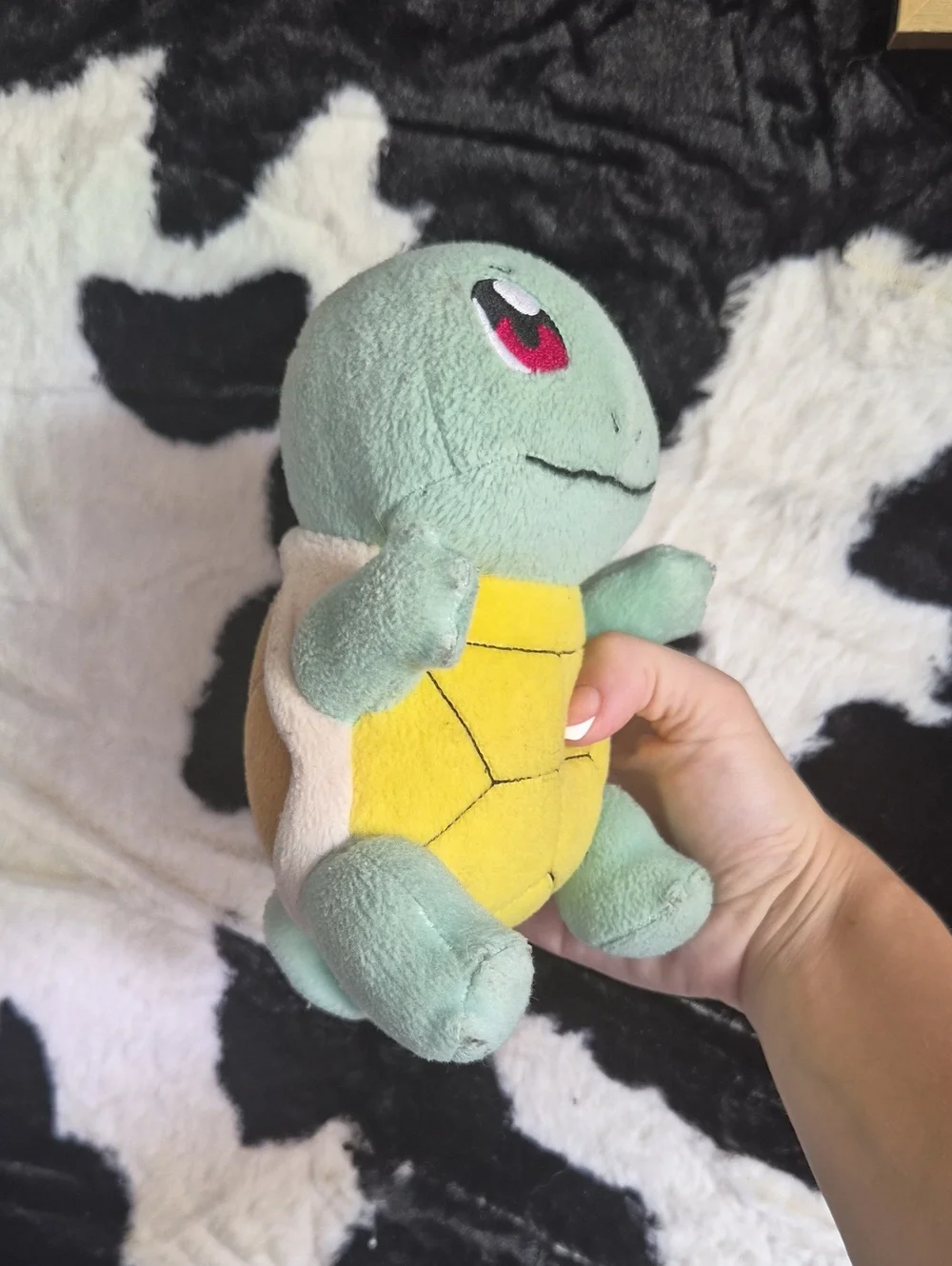 Pokemon Plush Turtle Stuffed Toy in Light Green and Yellow - Soft Reptile Plush